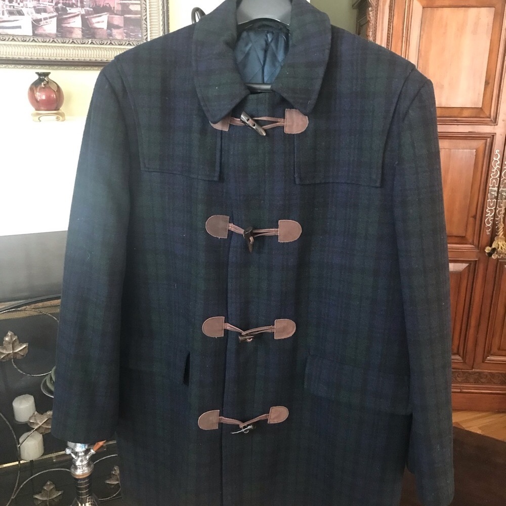 Lauren Ralph Lauren Vintage Men’s Coat XXL Plaid ( black,blue,green)